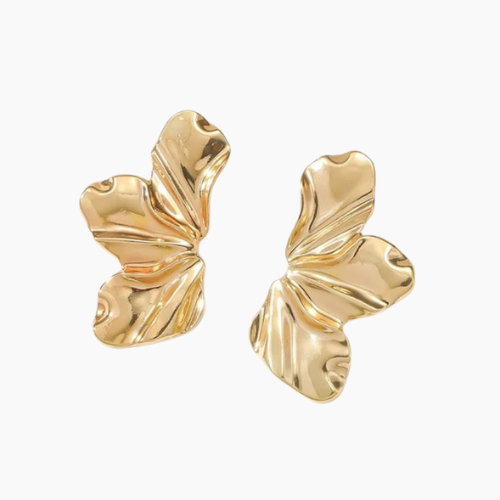 Brinco Half Flower 18K