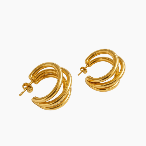 Brinco Tríade 18K